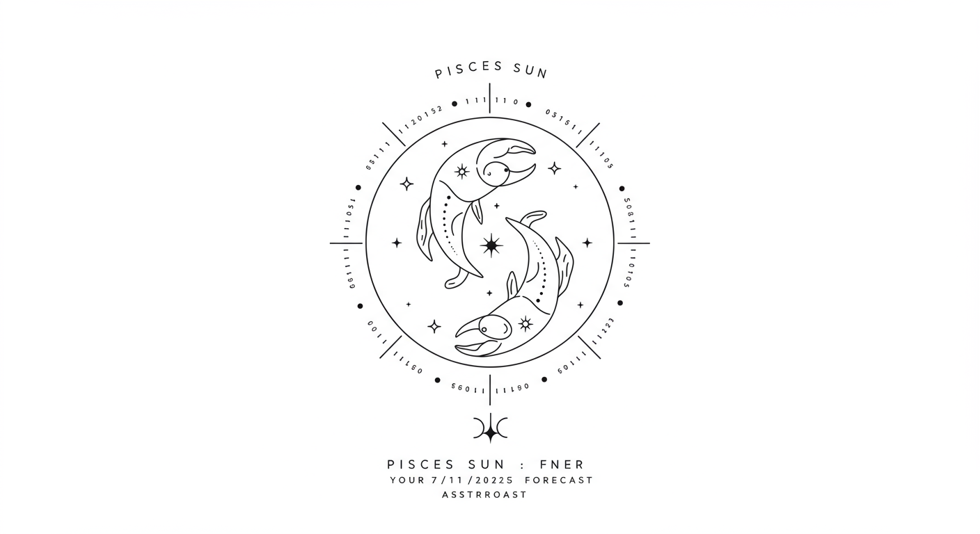 Pisces Sun: Your 7/11/2025 Forecast
