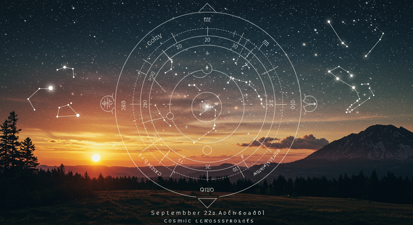 September 22: Cosmic Crossroads