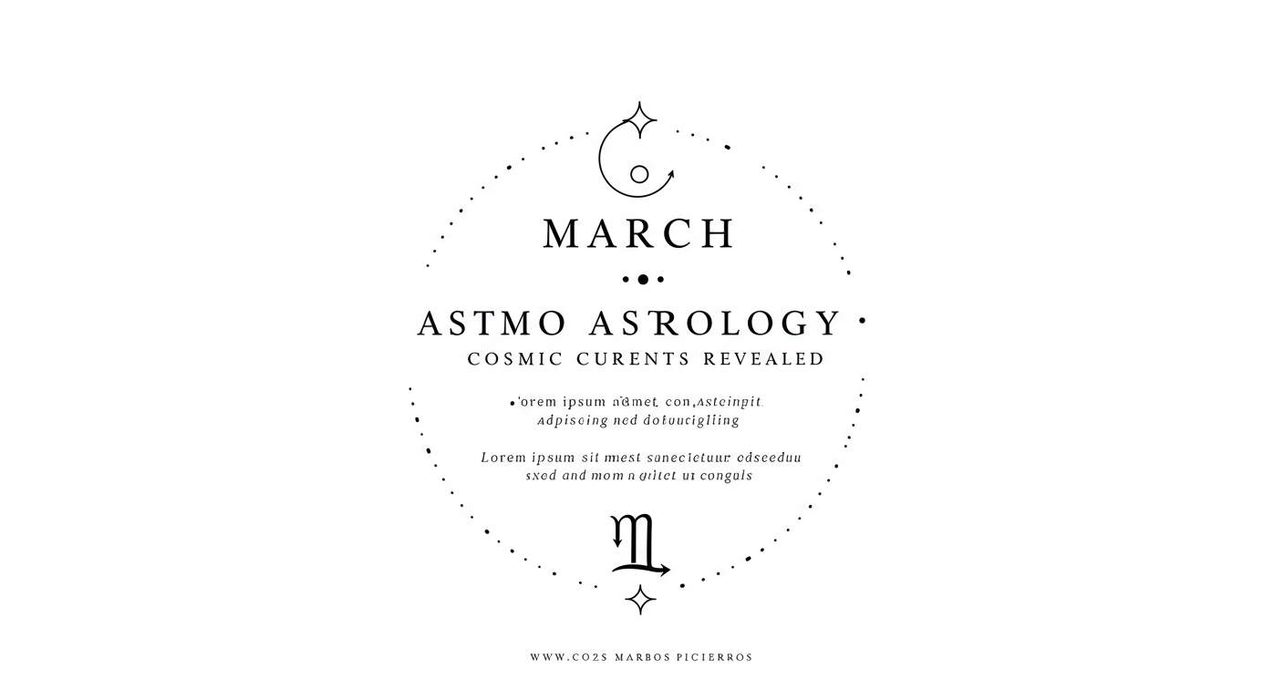 March Astrology: Cosmic Currents Revealed