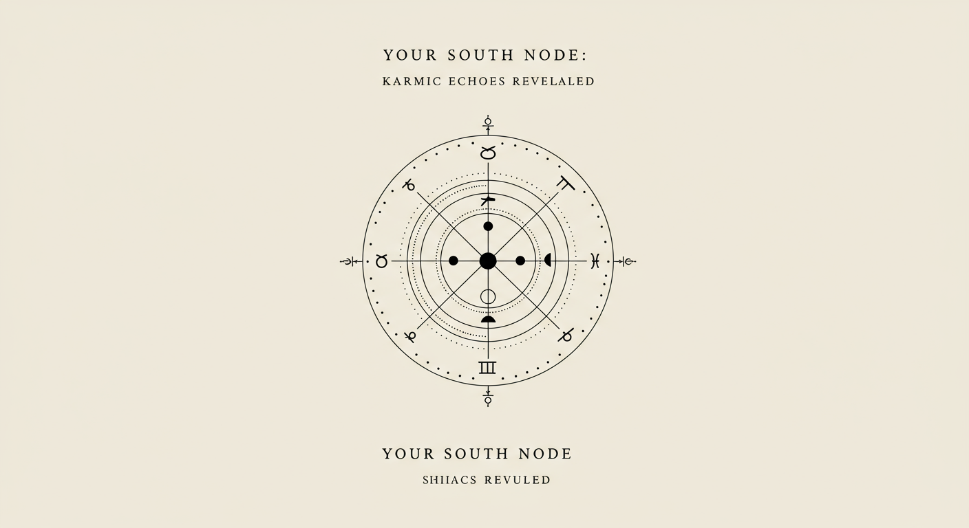 Your South Node: Karmic Echoes Revealed