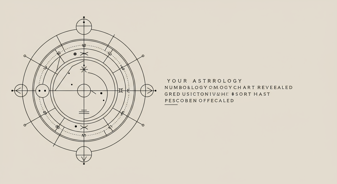 Your Astrology Numerology Chart Revealed