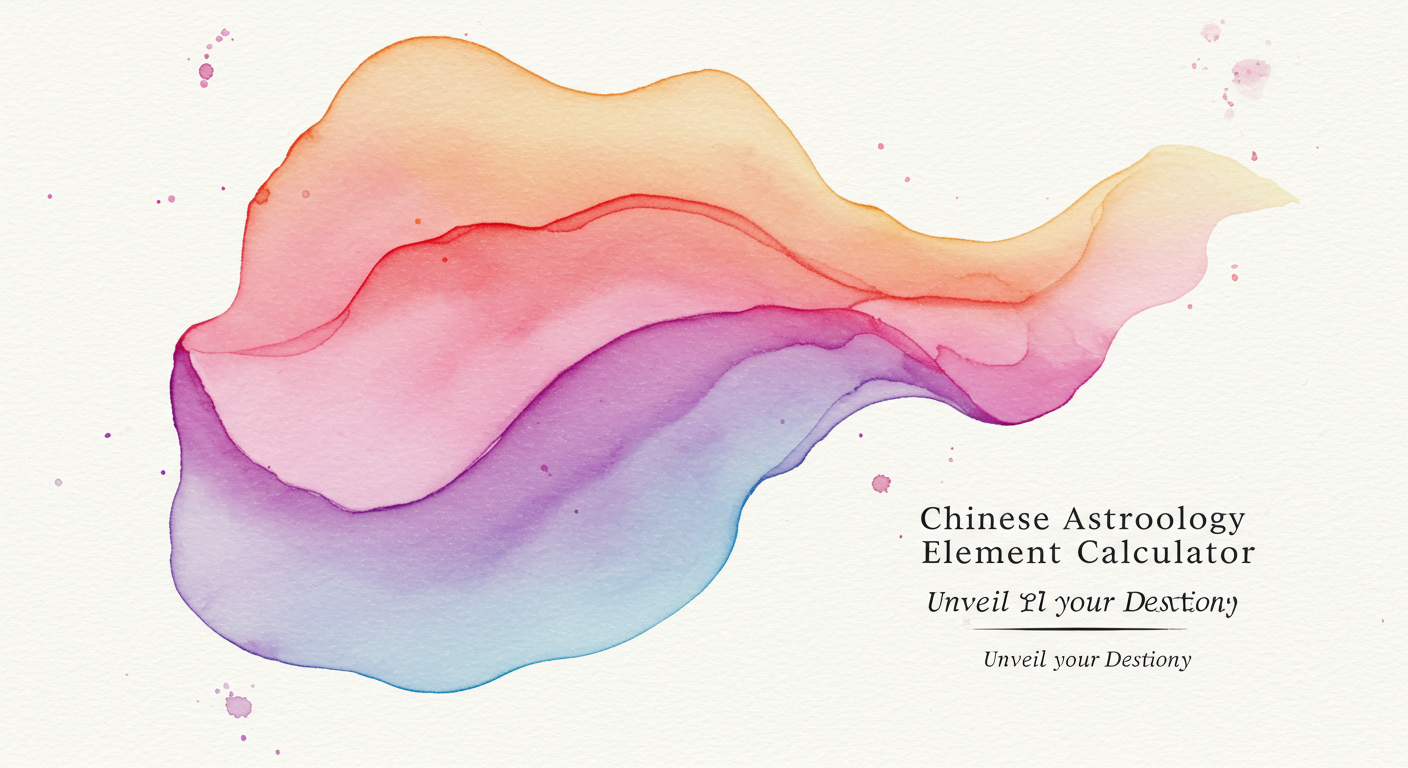Chinese Astrology Element Calculator: Unveil Your Destiny