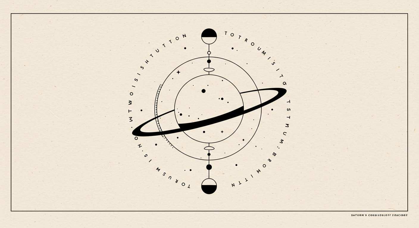 Saturn's Cosmic Lessons: Astrology's Teacher