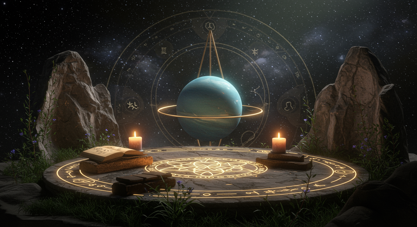 Uranus: Cosmic Rebel's Divine Insight