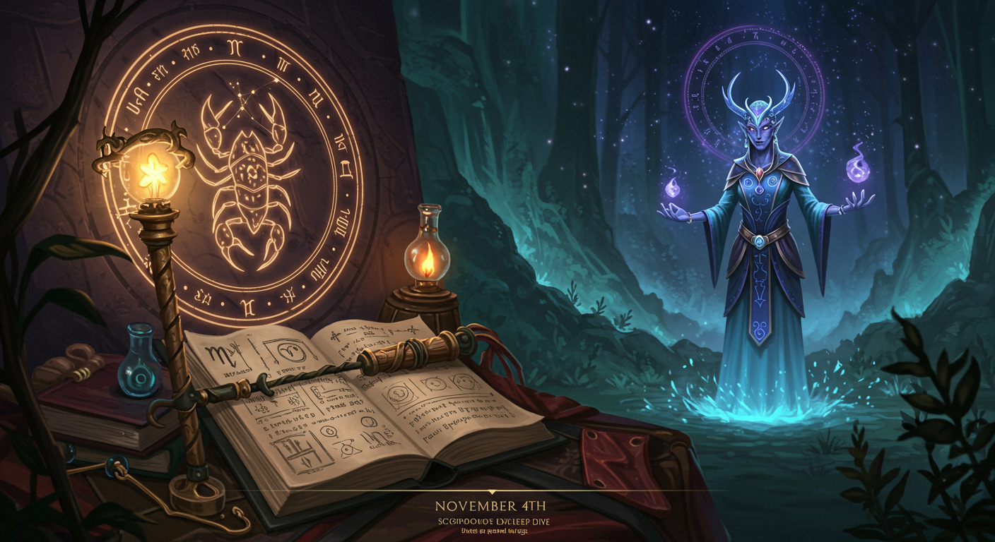 November 4th: Scorpio's Deep Dive