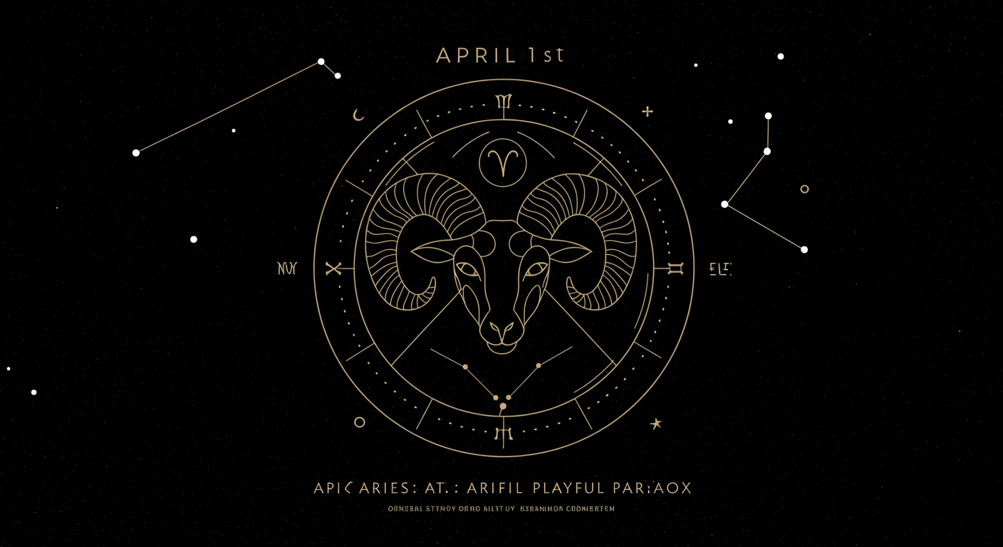 April 1st: Aries' Playful Paradox