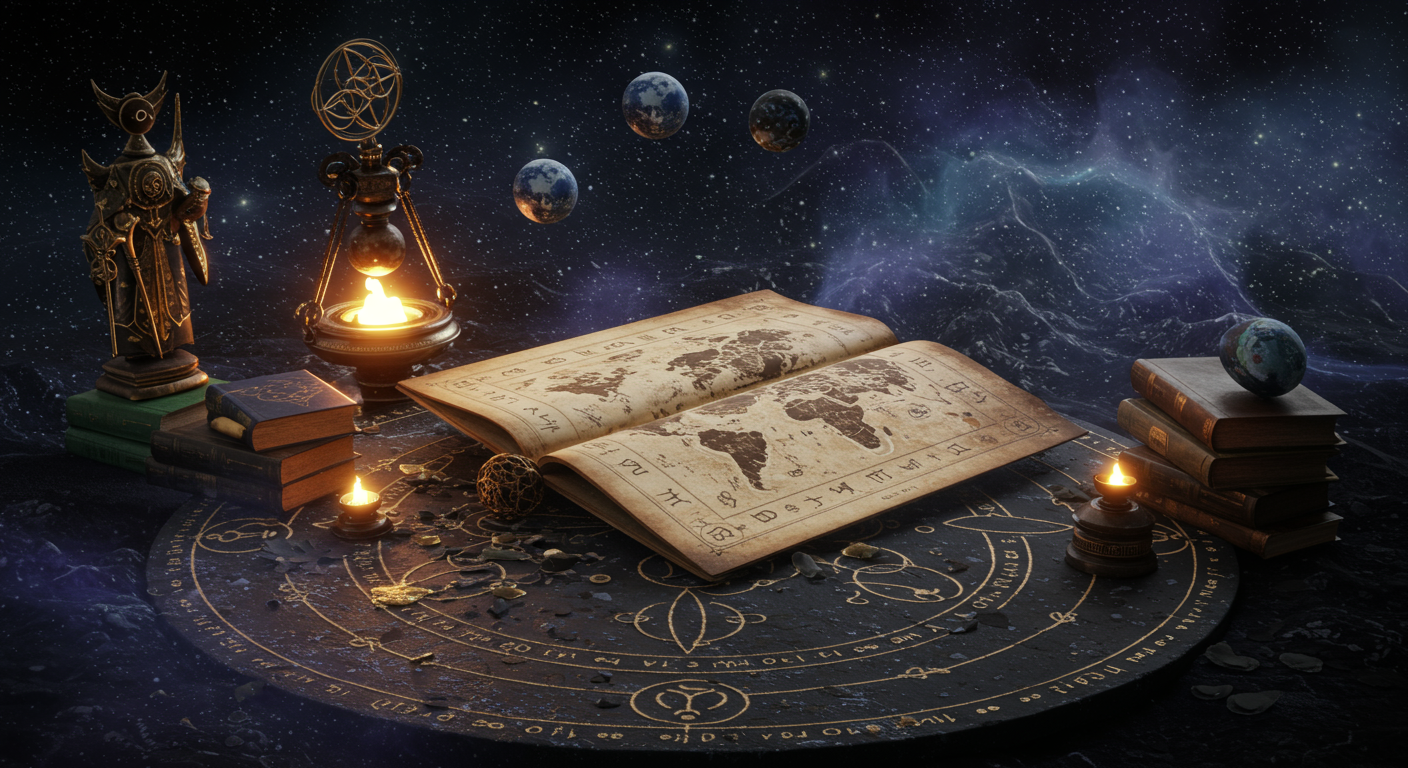 Astrological Cartography: Your Cosmic Map