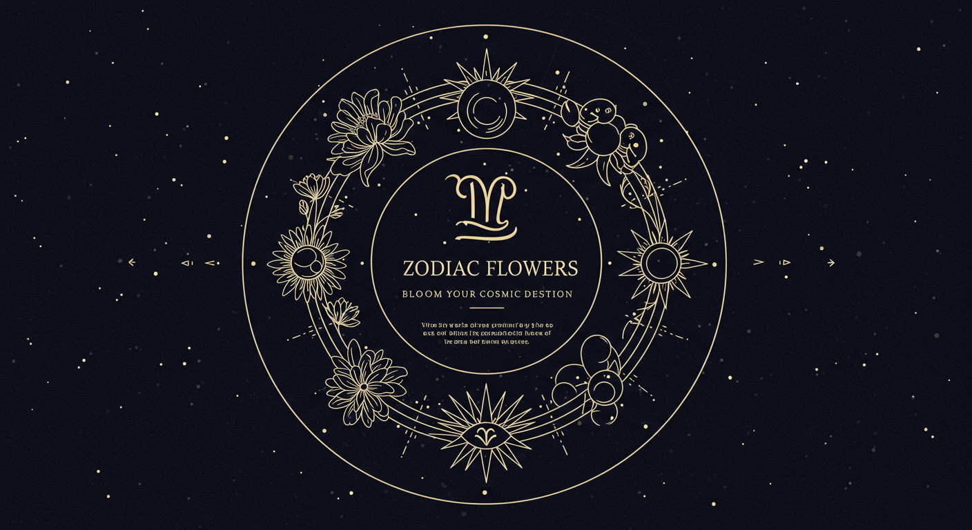 Zodiac Flowers: Bloom Your Cosmic Destiny