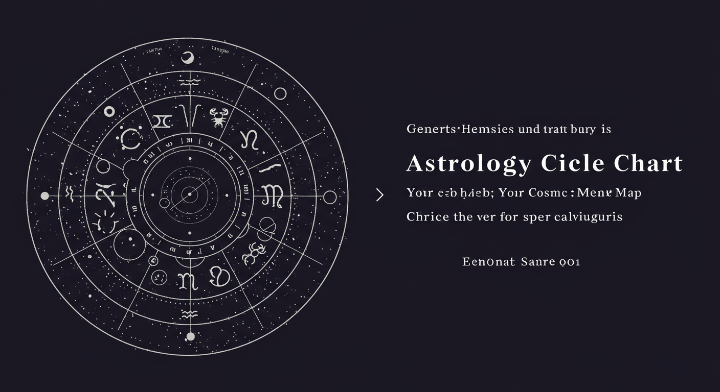 Astrology Circle Chart: Your Cosmic Map