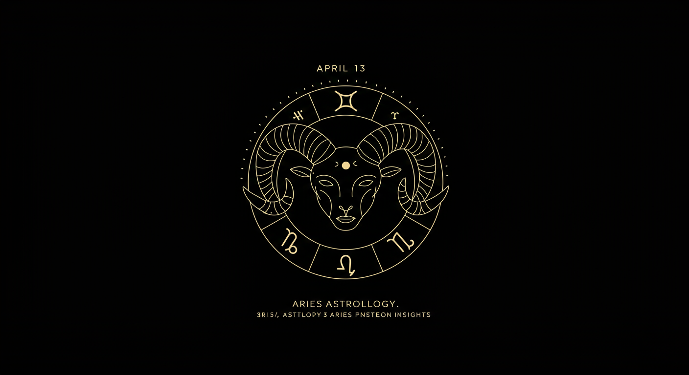 April 13 Astrology: Aries Insights