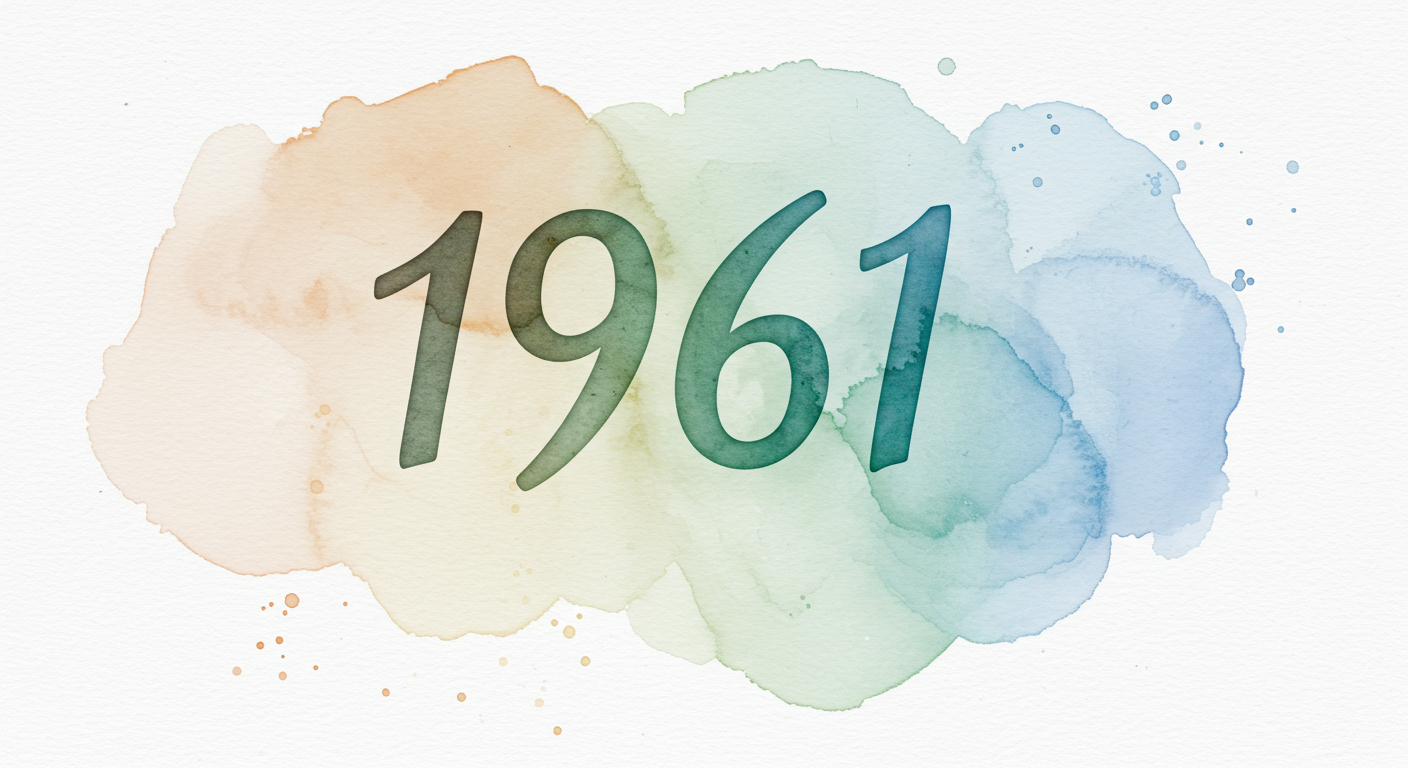 1961: Year of the Metal Ox