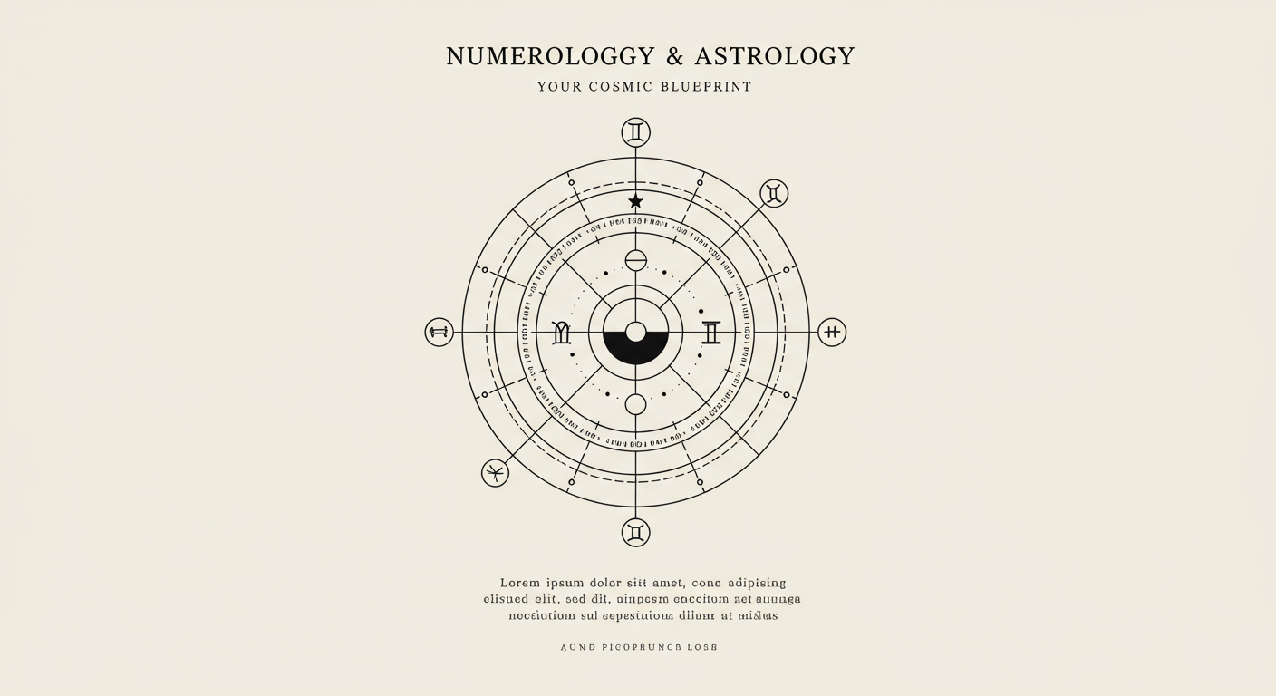Numerology & Astrology: Your Cosmic Blueprint