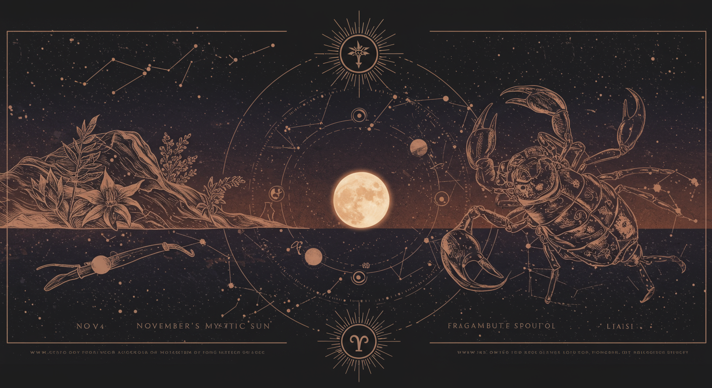 Scorpio: November's Mystic Sun