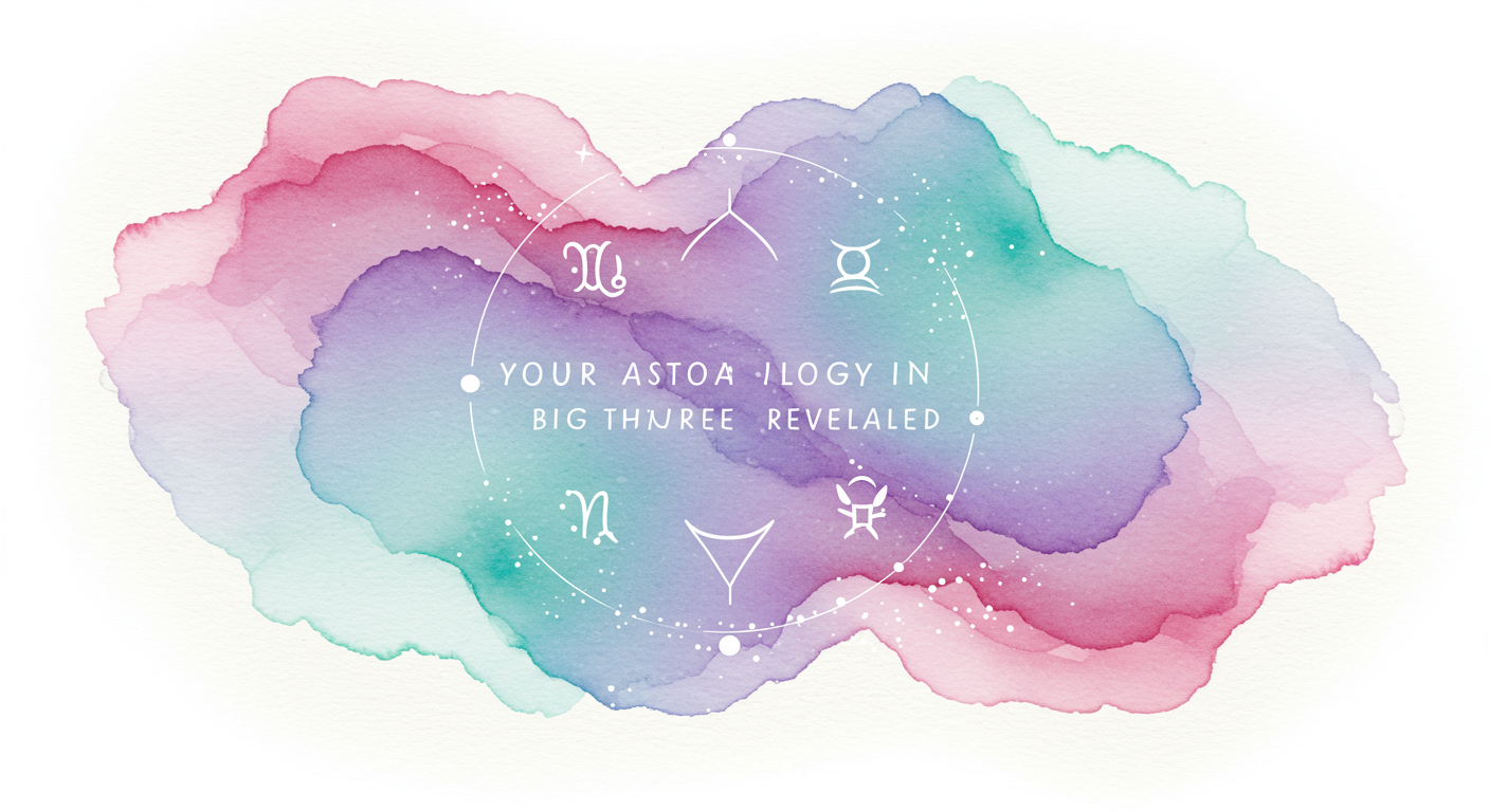 Your Astrology Big Three Revealed