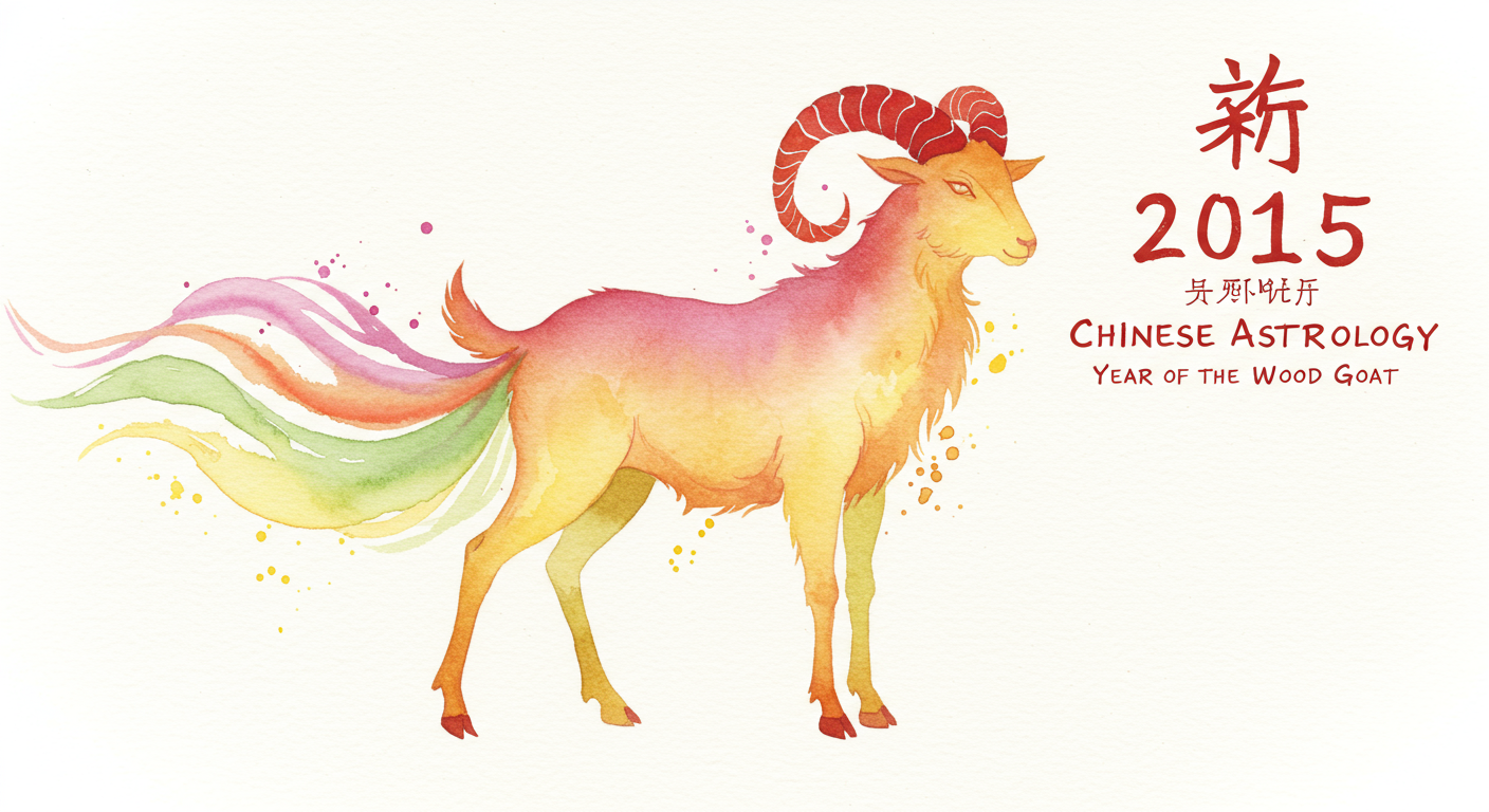 Chinese Astrology 2015: Year of the Wood Goat