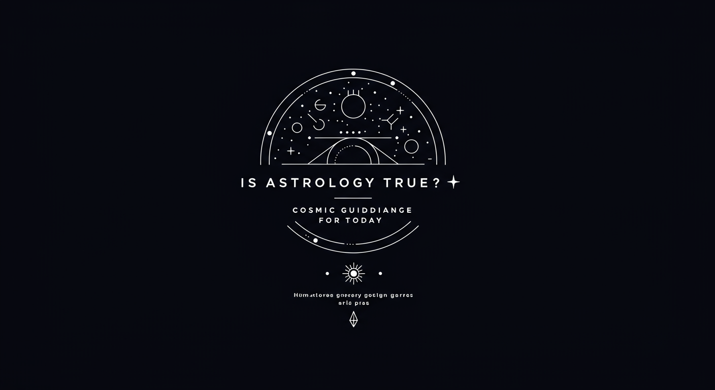 Is Astrology True? Cosmic Guidance for Today