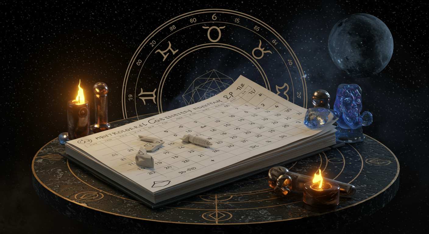 Astrology Monthly Calendar: Your Cosmic Guide