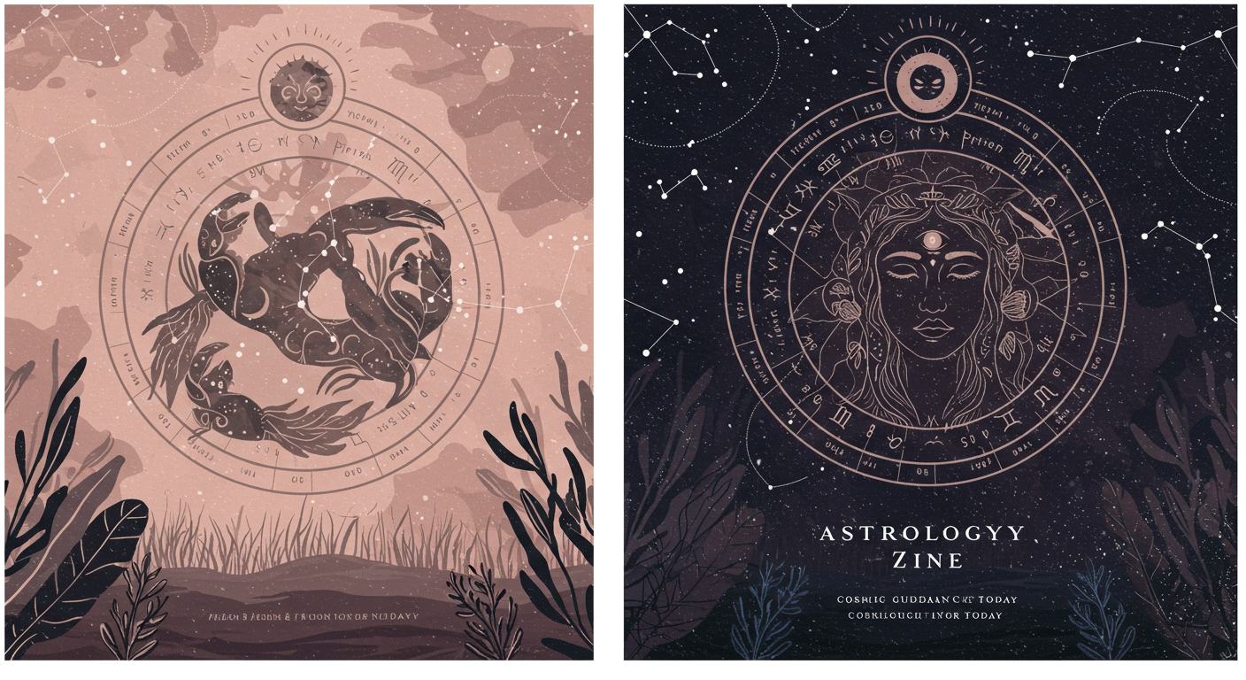 Astrology Zine: Cosmic Guidance Today