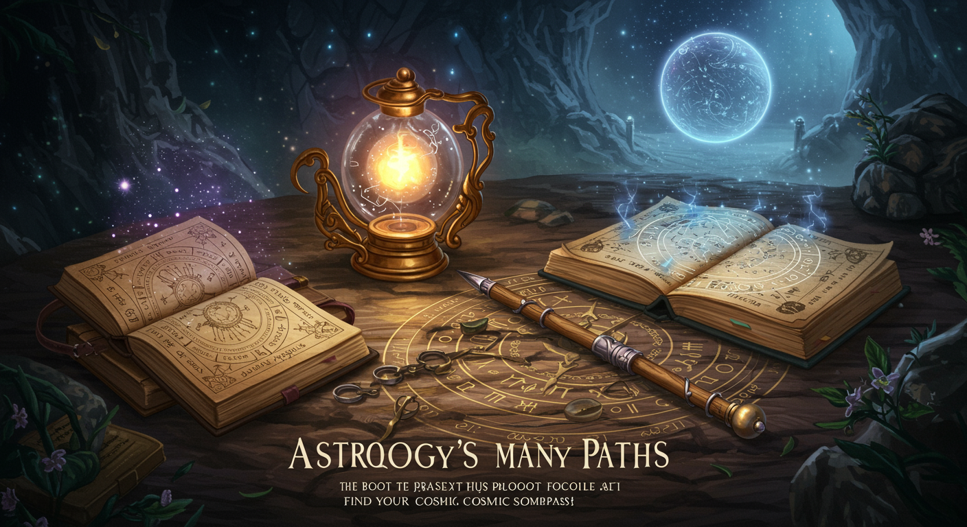 Astrology's Many Paths: Find Your Cosmic Compass