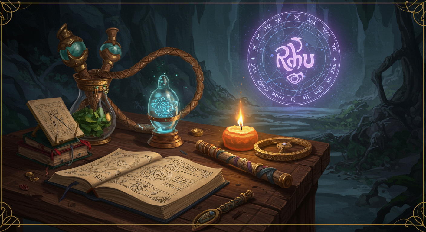 Rahu Astrology: Unraveling Karmic Threads
