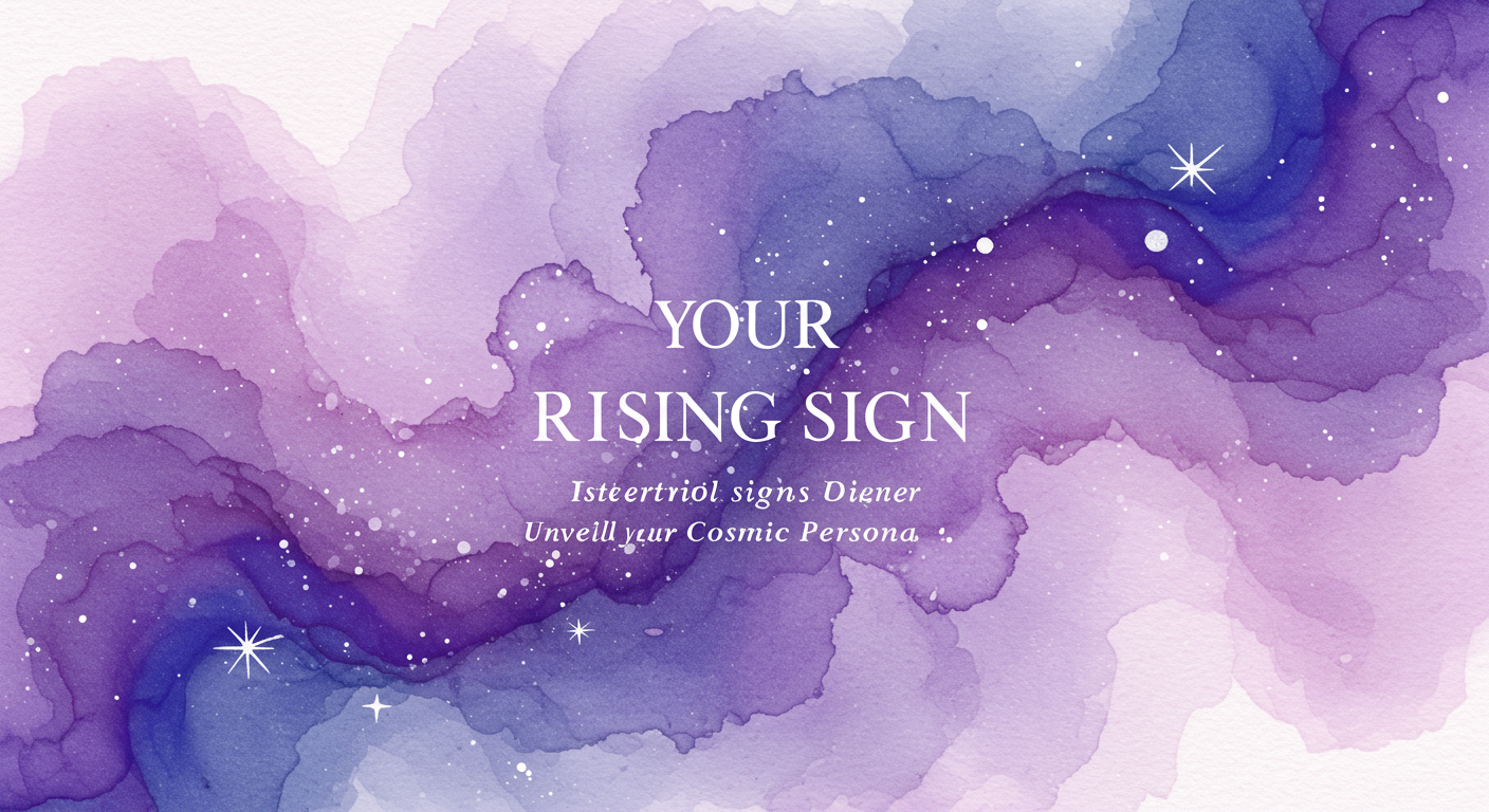 Your Rising Sign: Unveiling Your Cosmic Persona