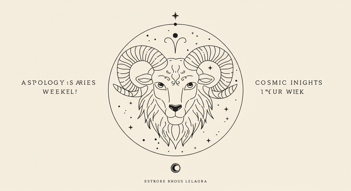 Aries Weekly: Cosmic Insights for Your Week