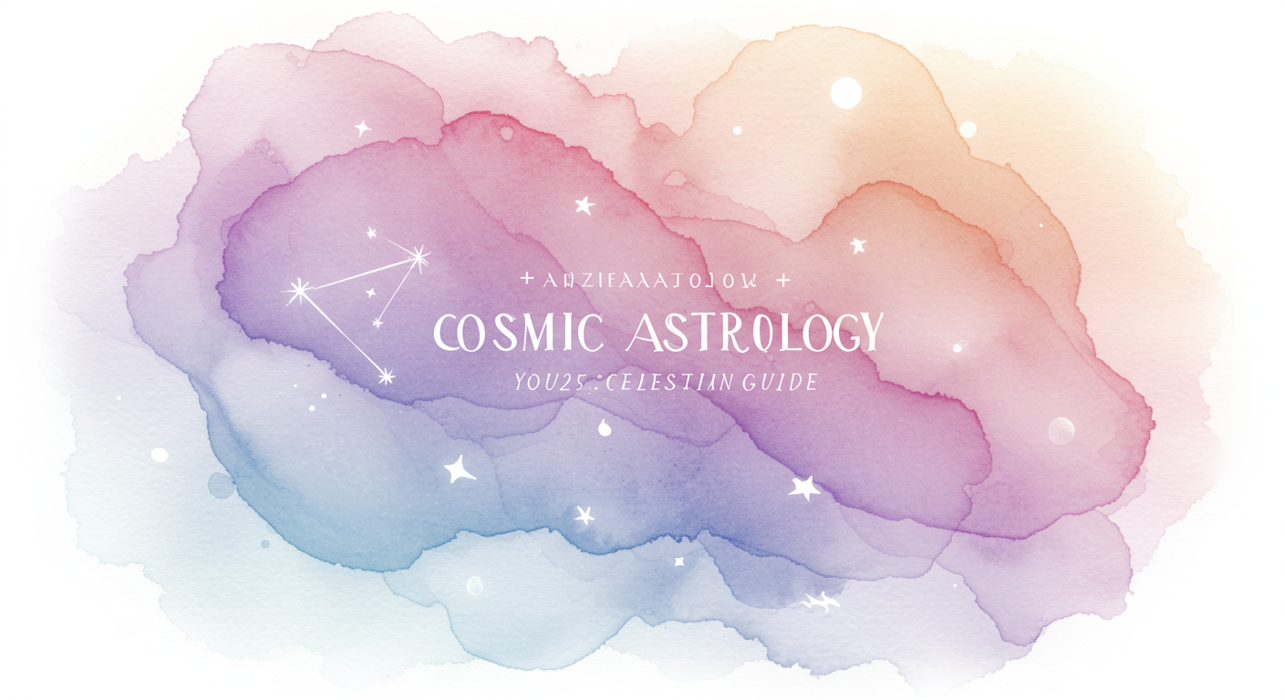 Cosmic Astrology: Your 2025 Celestial Guide