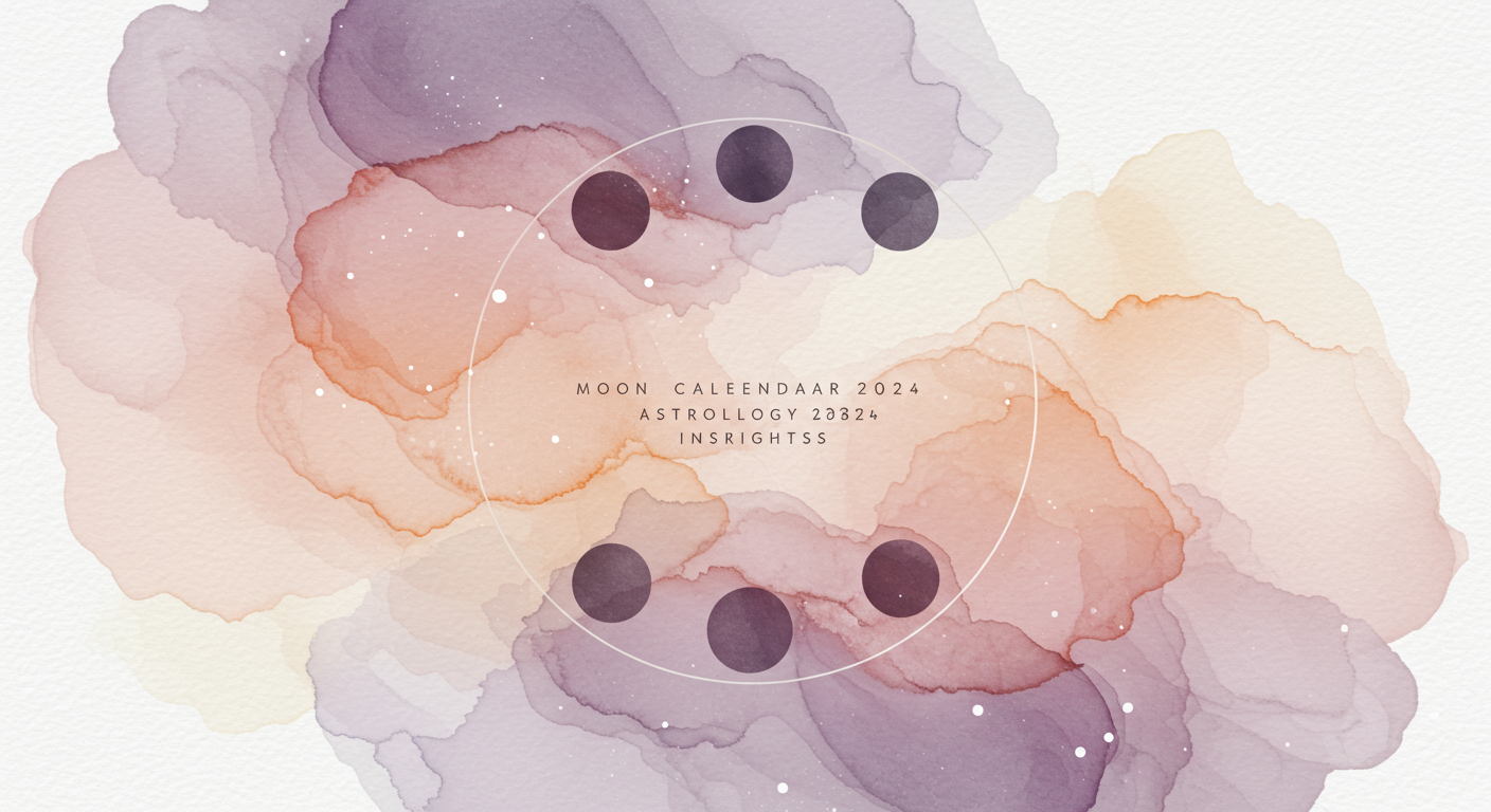 Moon Calendar 2024 Astrology Insights