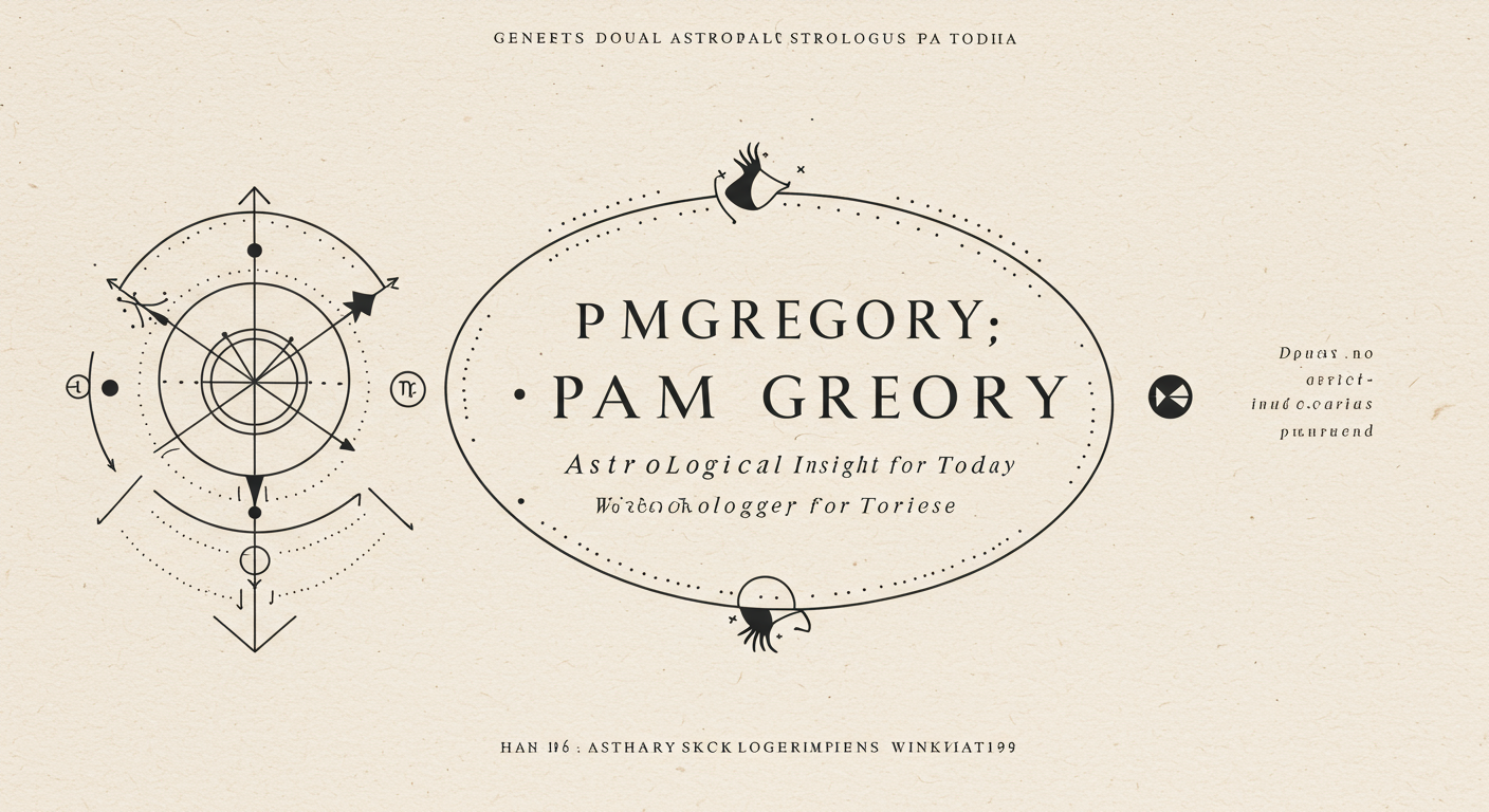 Pam Gregory: Astrological Insights for Today