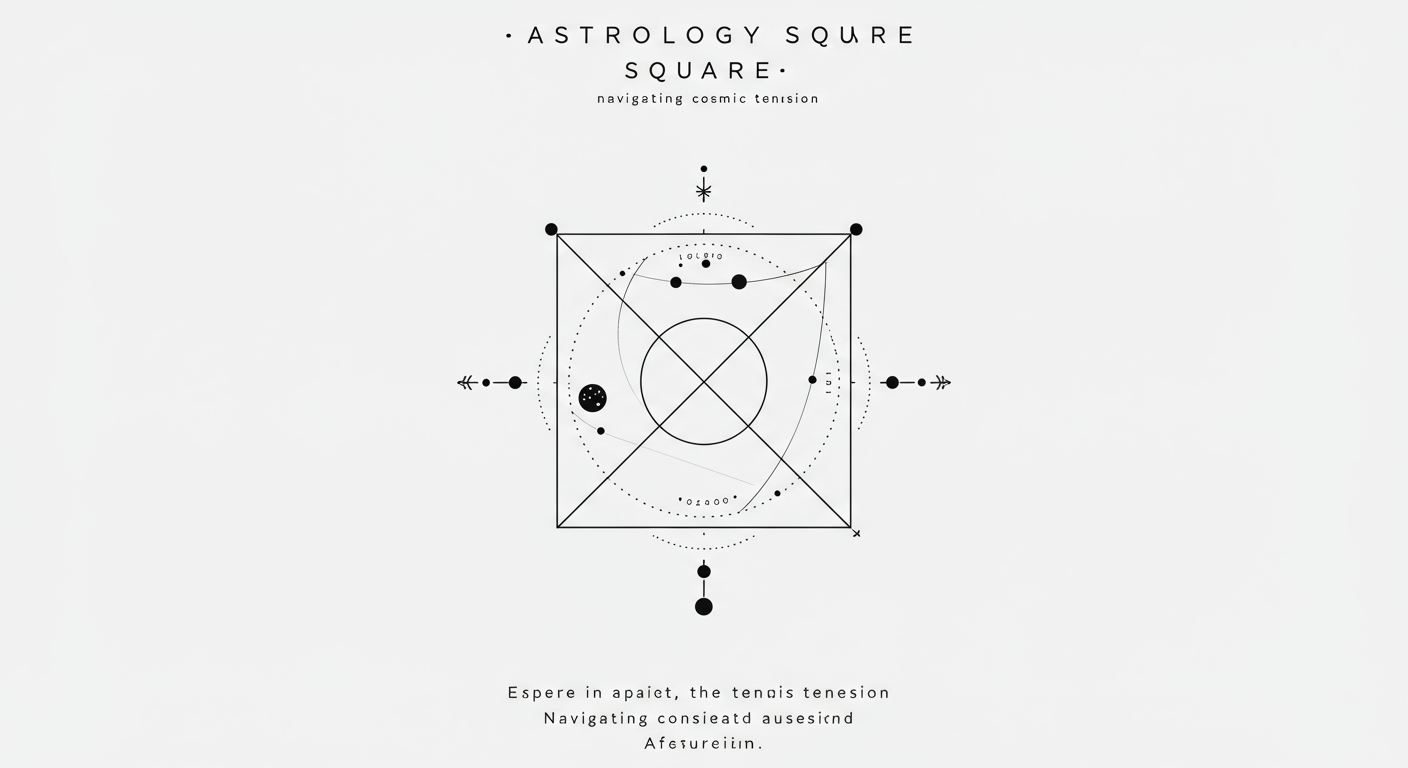 Astrology Square: Navigating Cosmic Tension
