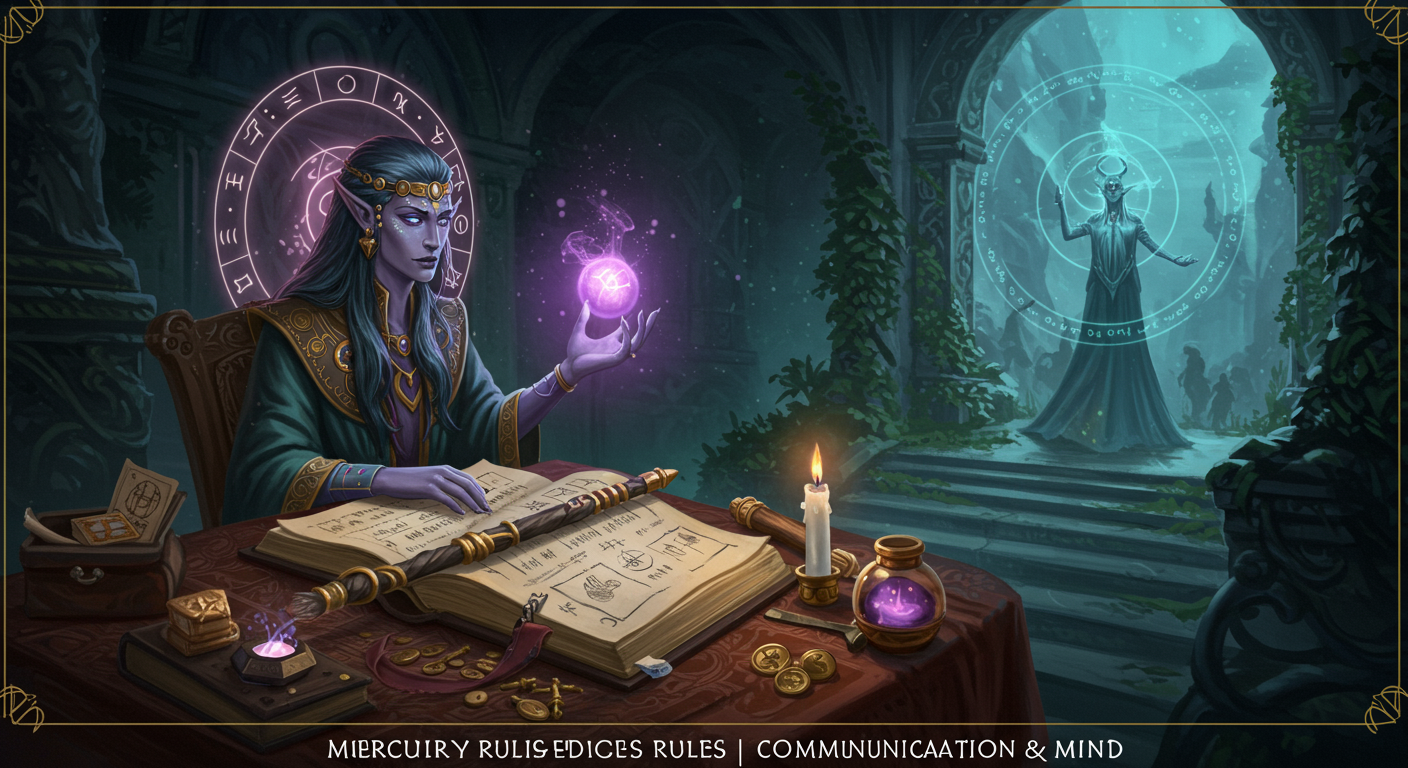 Mercury Rules Communication & Mind