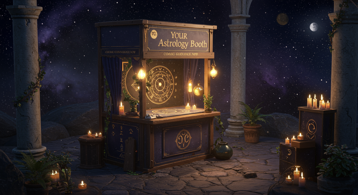 Your Astrology Booth: Cosmic Guidance Now