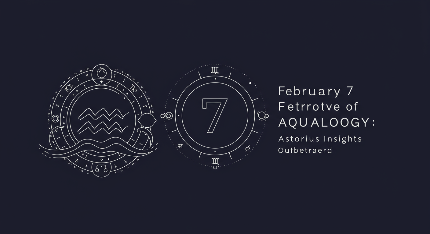 February 7 Astrology: Aquarius Insights