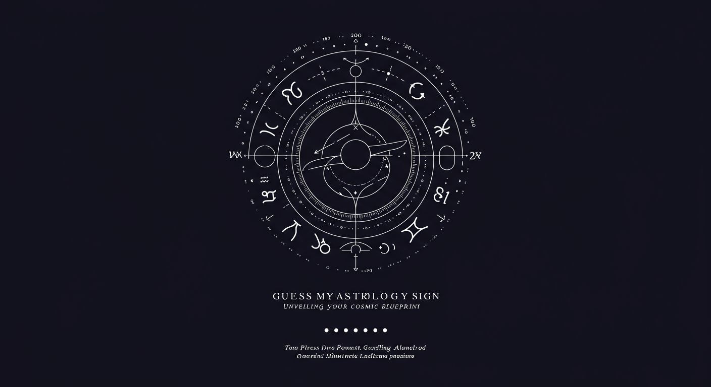 Guess My Astrology Sign: Unveiling Your Cosmic Blueprint