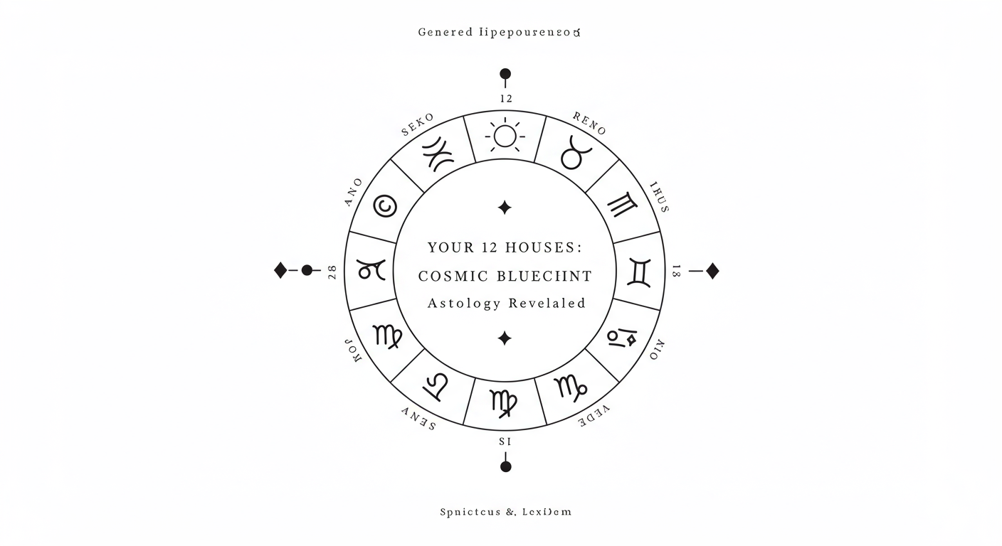 Your 12 Houses: Cosmic Blueprint Revealed
