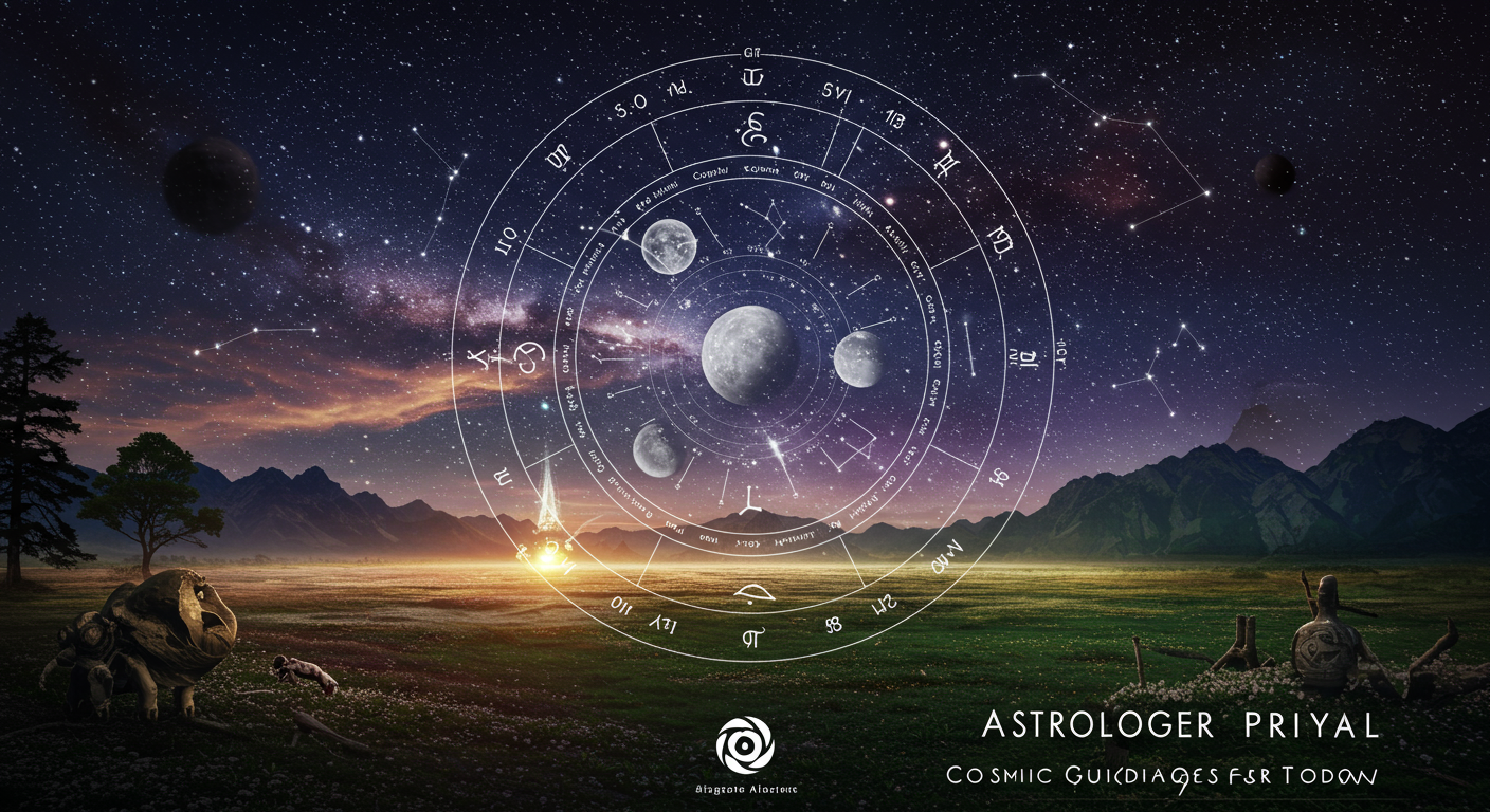 Astrologer Priyal: Cosmic Guidance for Today