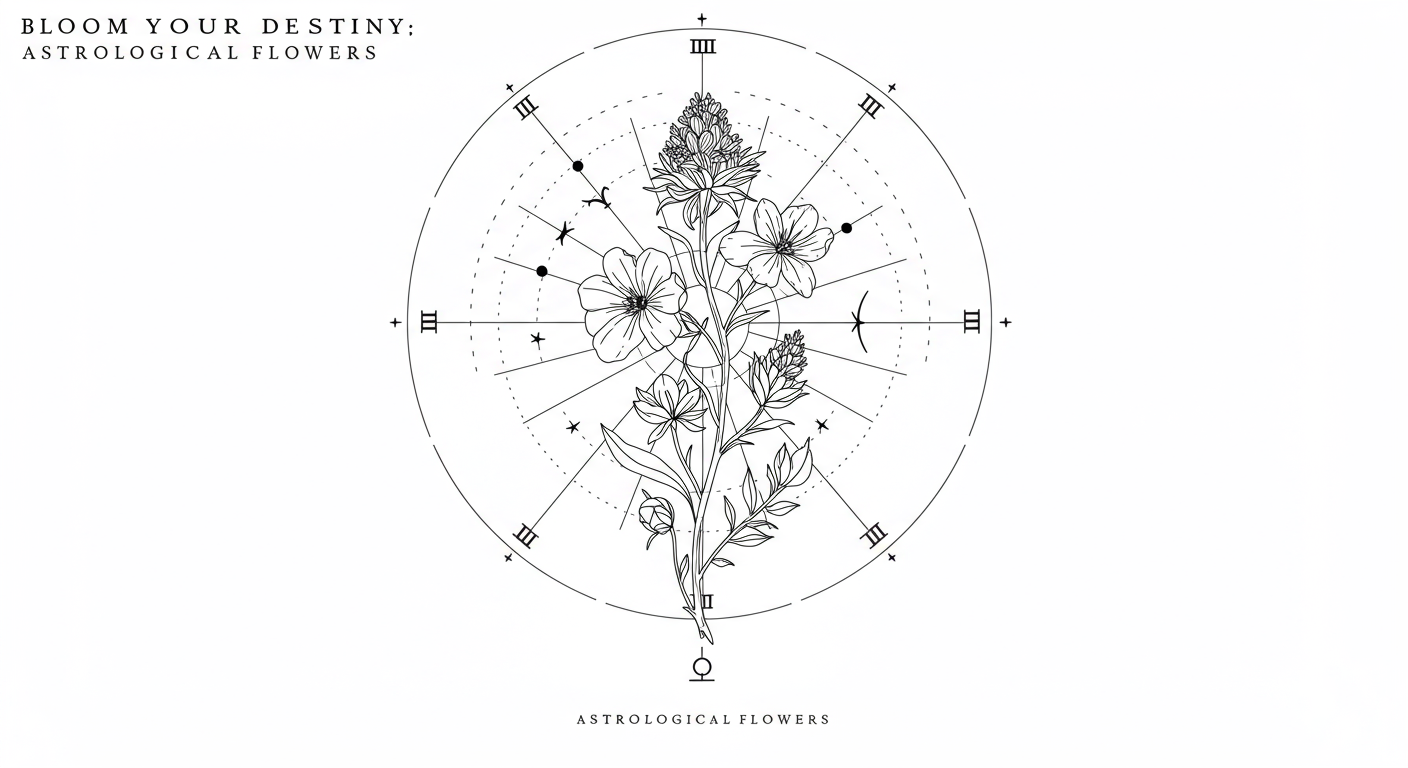 Bloom Your Destiny: Astrological Flowers