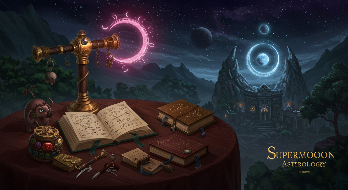 Supermoon Astrology: Cosmic Guidance for 2025