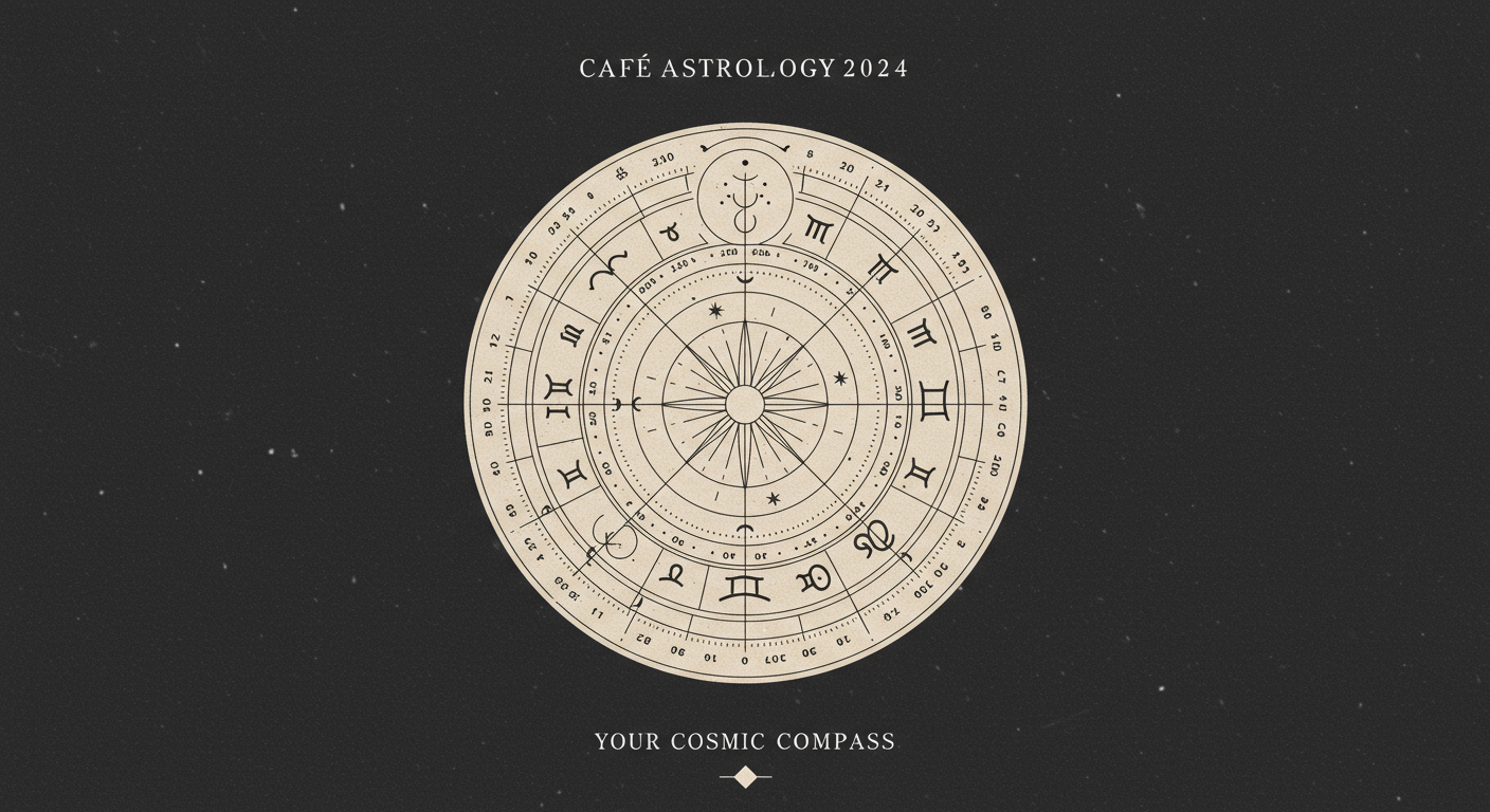 Cafe Astrology 2024: Your Cosmic Compass