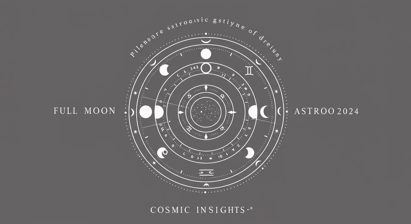 Full Moon Astrology 2024: Cosmic Insights