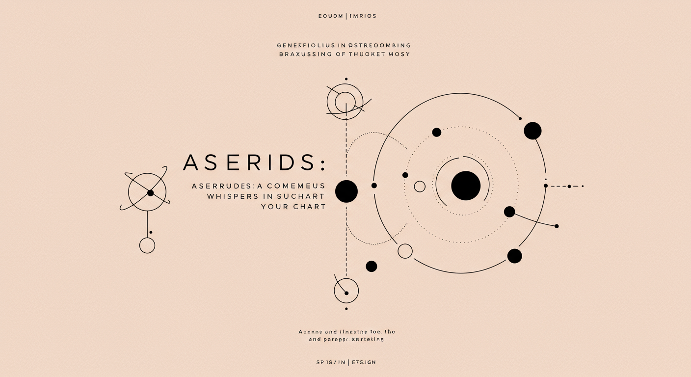 Asteroids: Cosmic Whispers in Your Chart