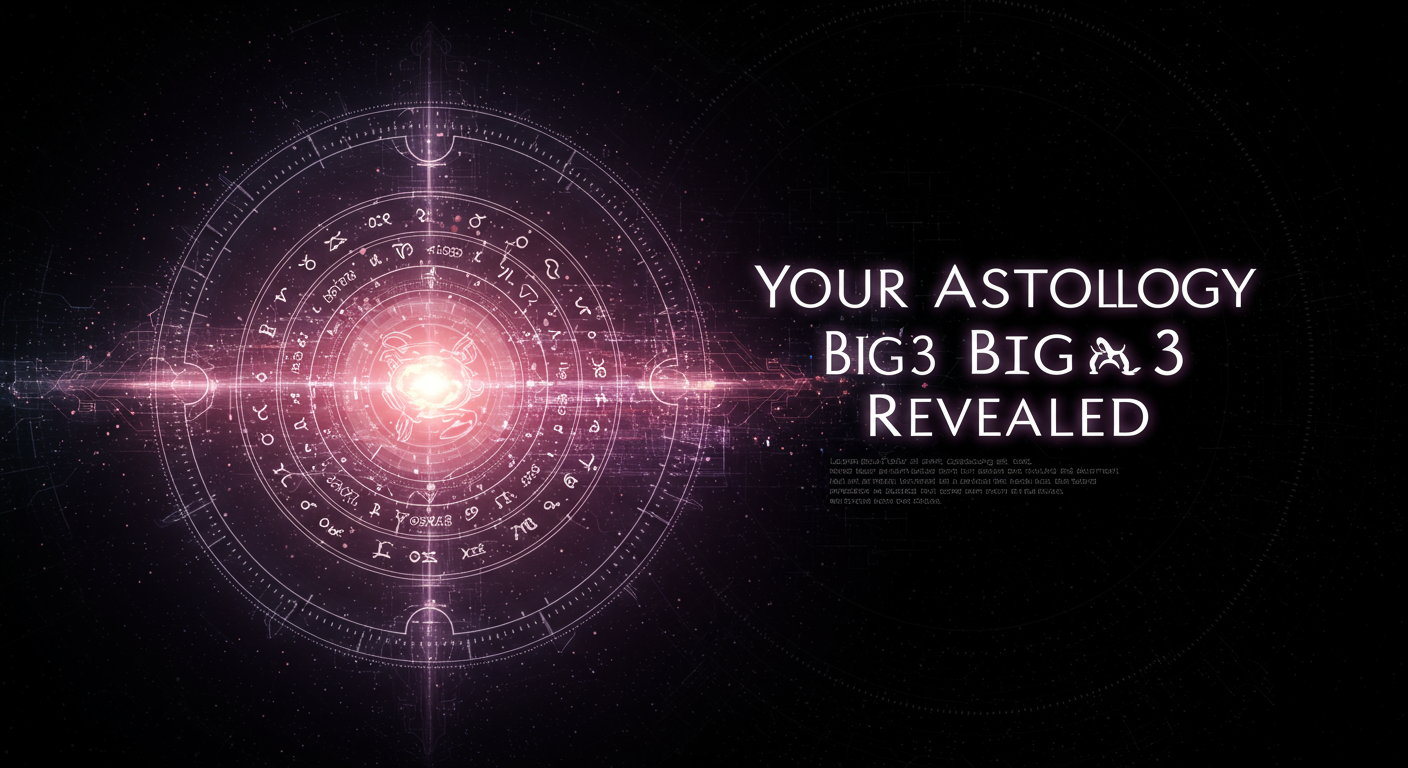 Your Astrology Big 3 Revealed