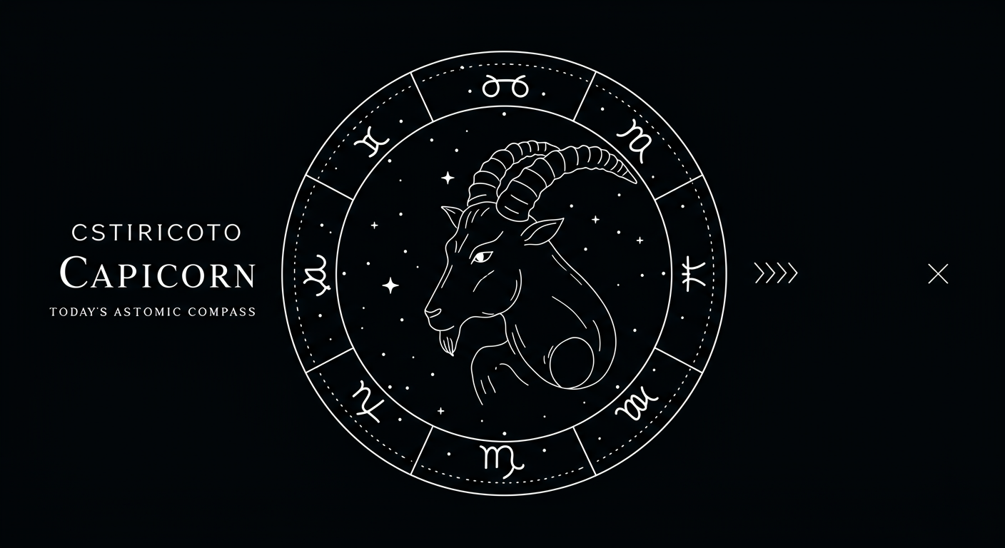 Capricorn: Today's Cosmic Compass