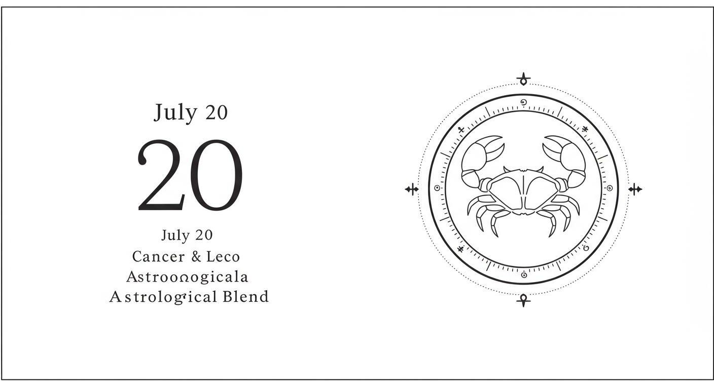 July 20: Cancer & Leo's Astrological Blend