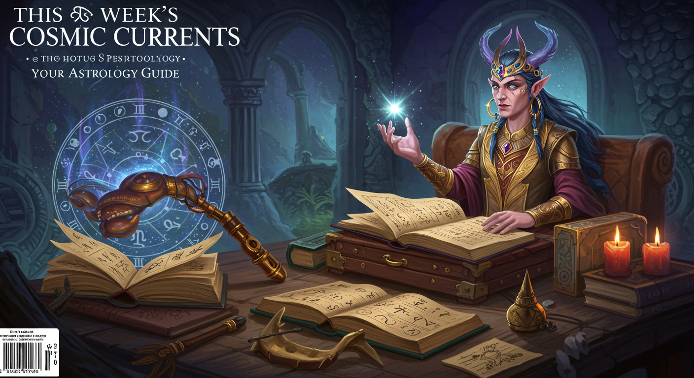 This Week's Cosmic Currents: Your Astrology Guide