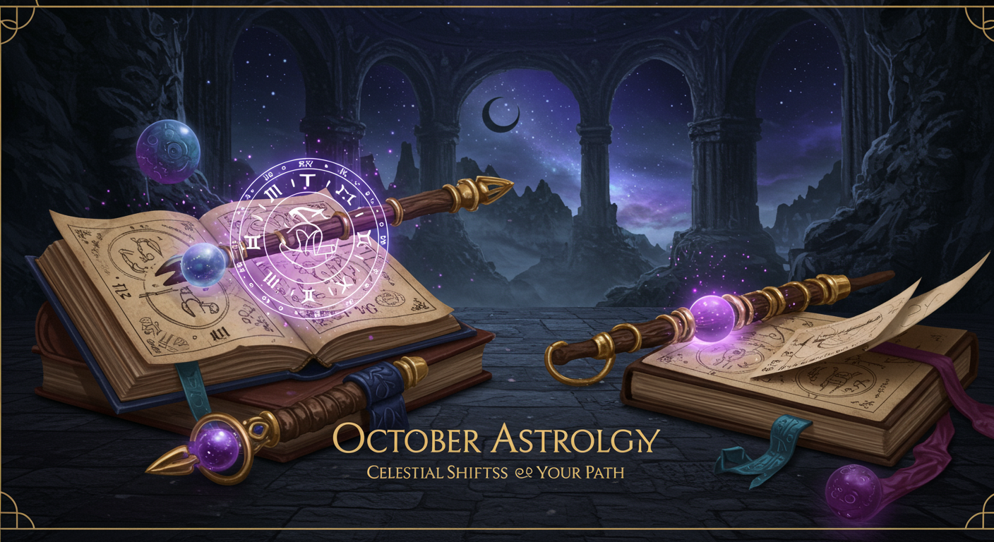 October Astrology: Celestial Shifts & Your Path
