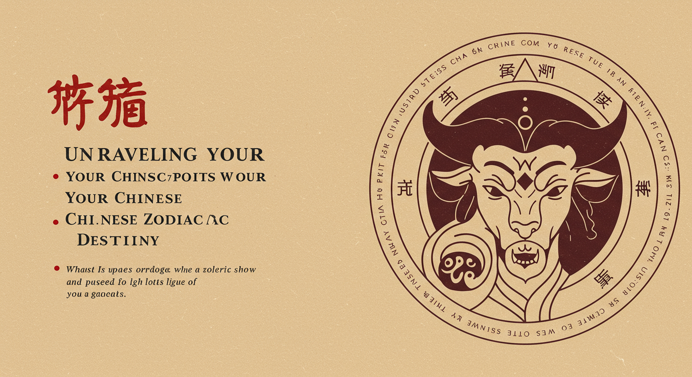 Unraveling Your Chinese Zodiac Destiny