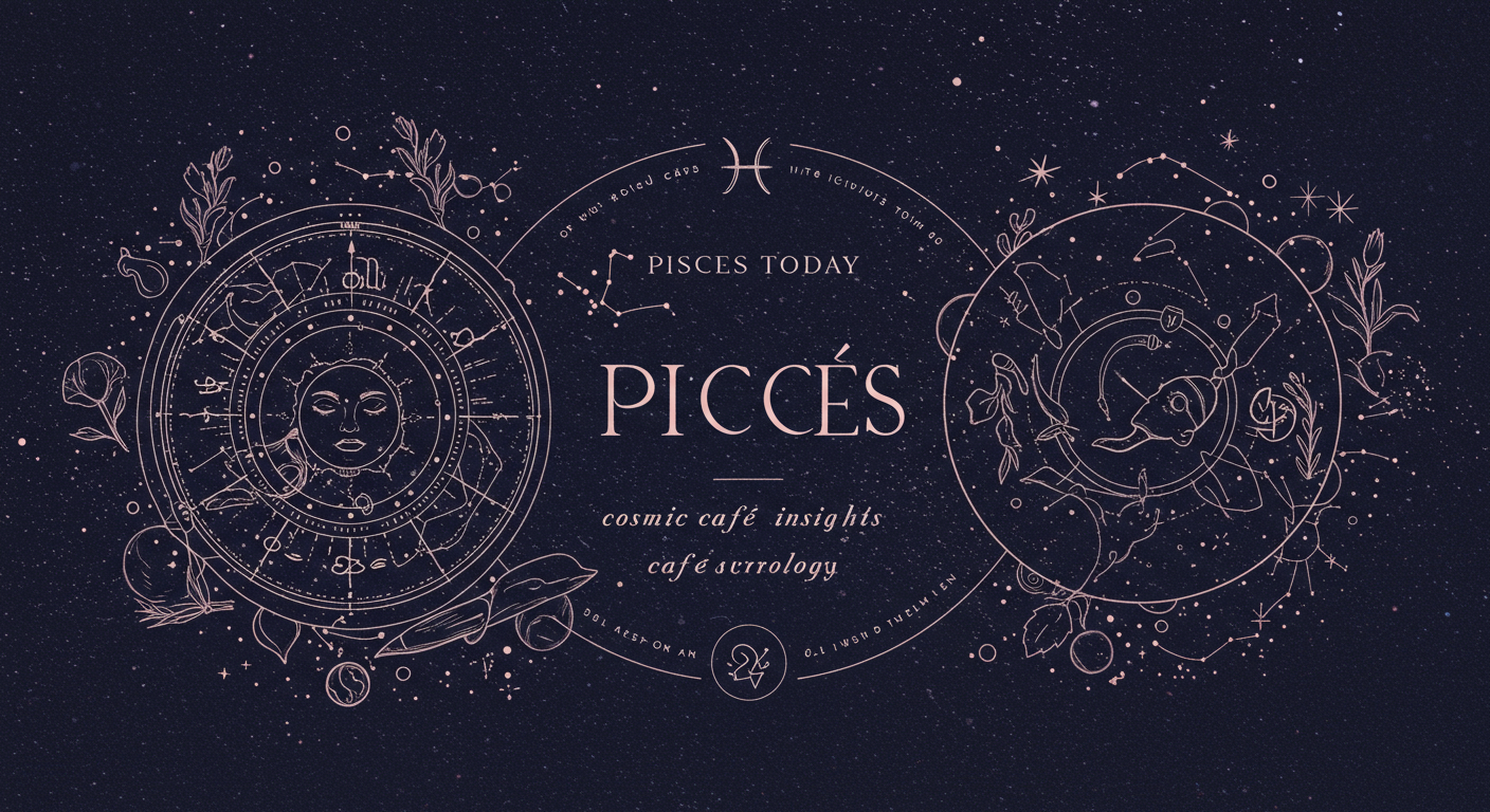 Pisces Today: Cosmic Cafe Insights