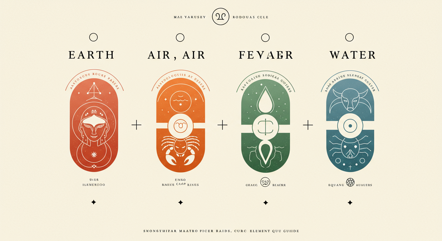 Earth, Air, Fire, Water: Your Zodiac Element Guide