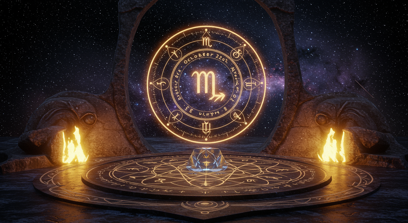 Scorpio: Unveiling Your October 22nd Cosmic Blueprint